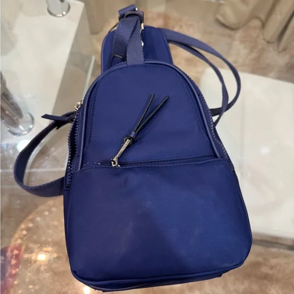 Calvin Klein Shay Organizational Sling Backpack, Medieval Blue,One Size